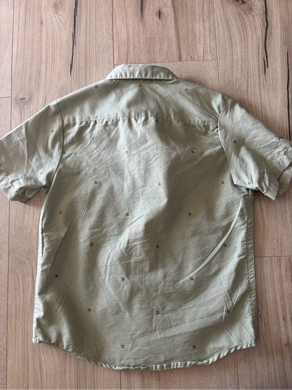 Volcom boys hybrid shorts with button down Shirt